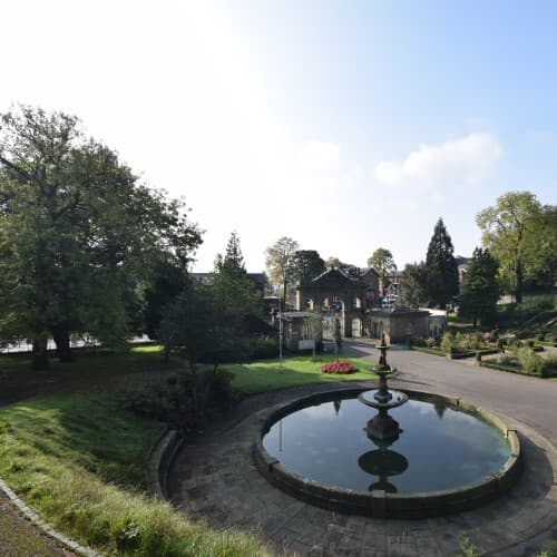 Corporation Park in Blackburn, Lancashire