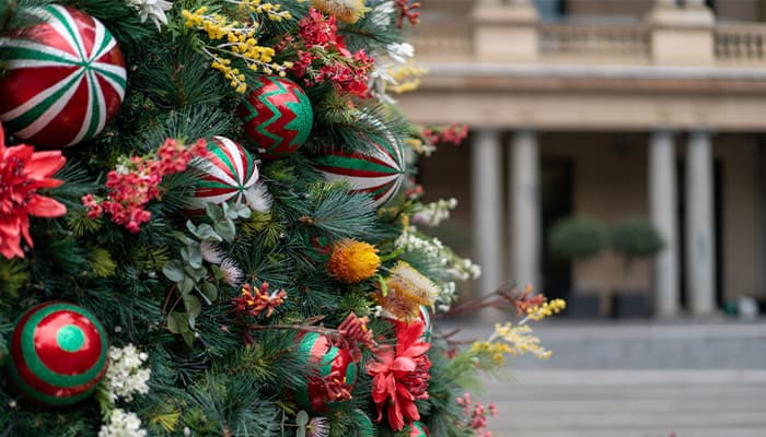 Christmas tree baubles