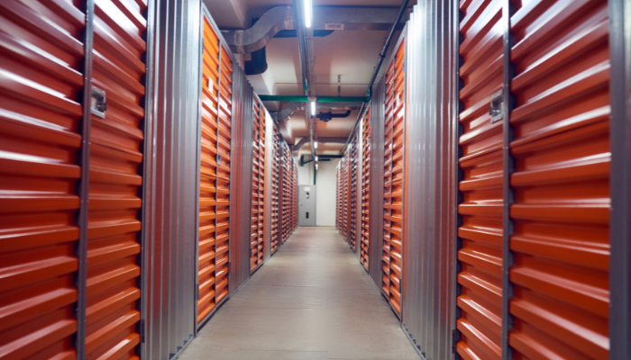 Internal storage lockers